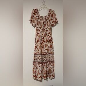 Bohemian Floral Maxi Dress